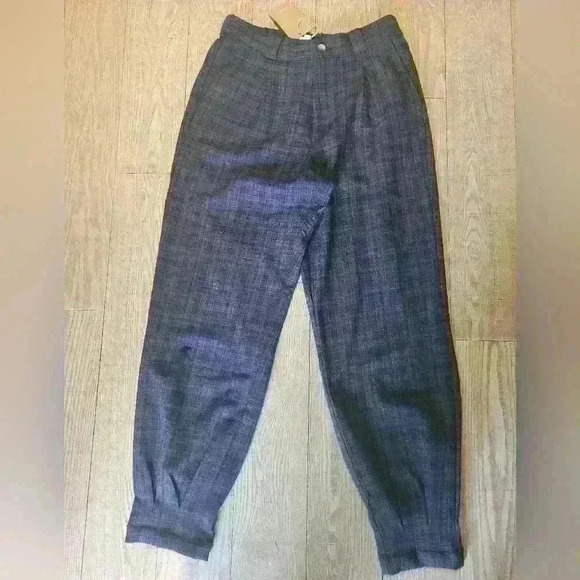 NWT!! Yerse | Checked Pleated  Pants - Picture 6 of 6